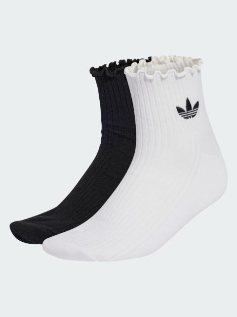 adidas RUFFLE QUARTER SOCKS