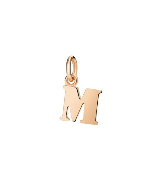DoDo ROSE GOLD LETTER M CHARM