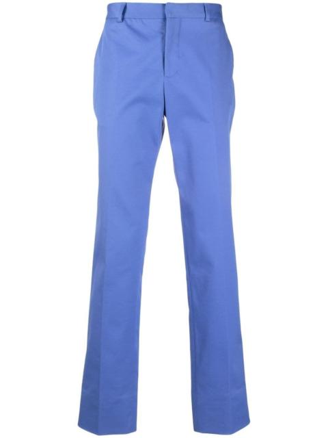 Moschino logo-embroidered tailored trousers