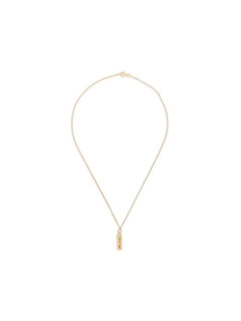 Completedworks letter I necklace