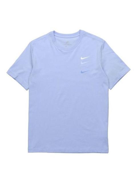 Nike Nike Logo Sports Short Sleeve Blue DC2716-431