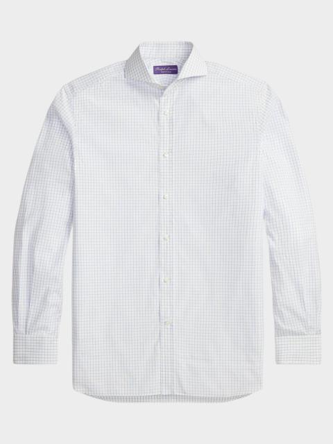 Polo Ralph Lauren Men's Keaton Tattersall Cotton Dress Shirt