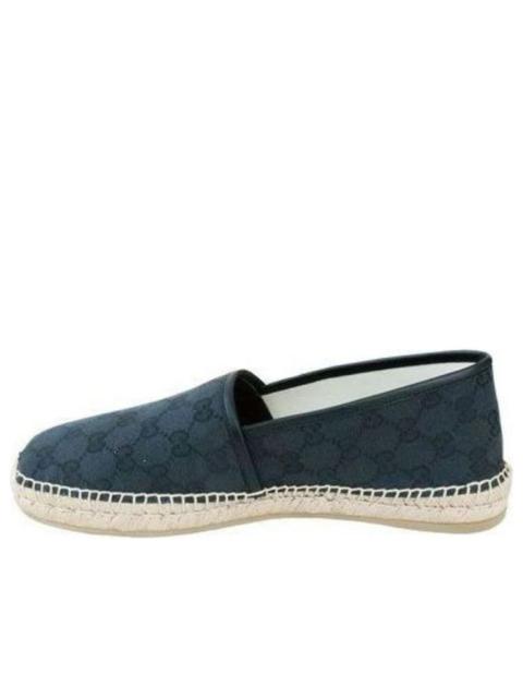 GUCCI Gucci GG Flat Espadrille 'Blue' 466903-KQWM0-1948