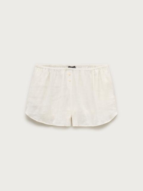 J.CREW Beach short in Hampton linen-blend