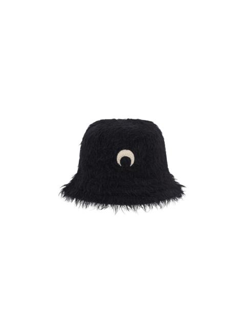 Marine Serre Wild Puffy Knit Bucket Hat