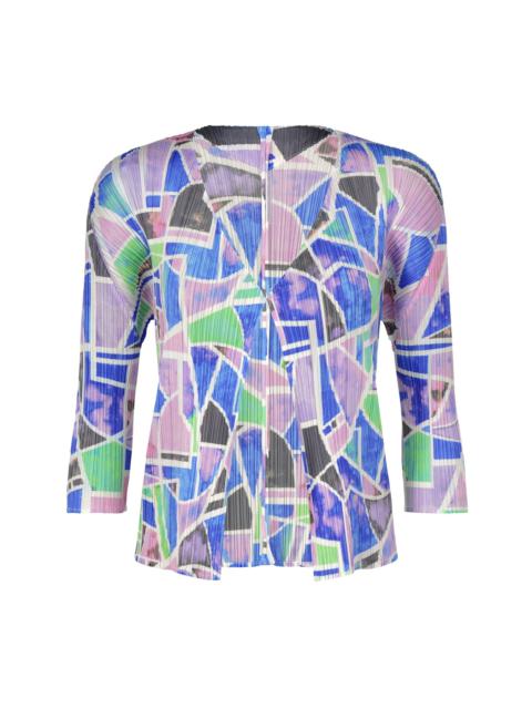 Pleats Please Issey Miyake CANAL CARDIGAN