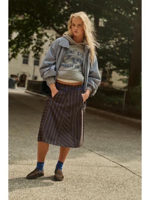 FREE PEOPLE Final Score Midi Skirt