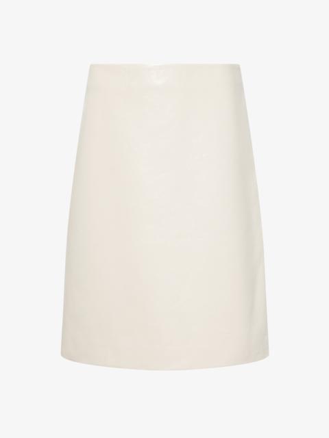 Adele Skirt in Lacquered Leather