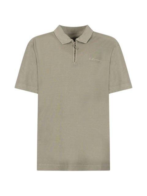 C.P. Company zip-up polo shirt