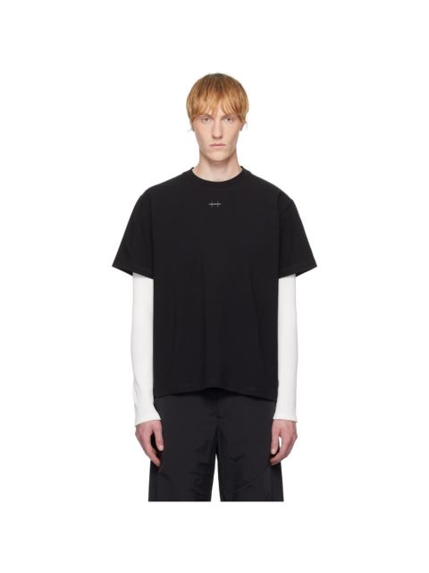 HELIOT EMIL™ Black PUMA Edition Paneled T-shirt | REVERSIBLE