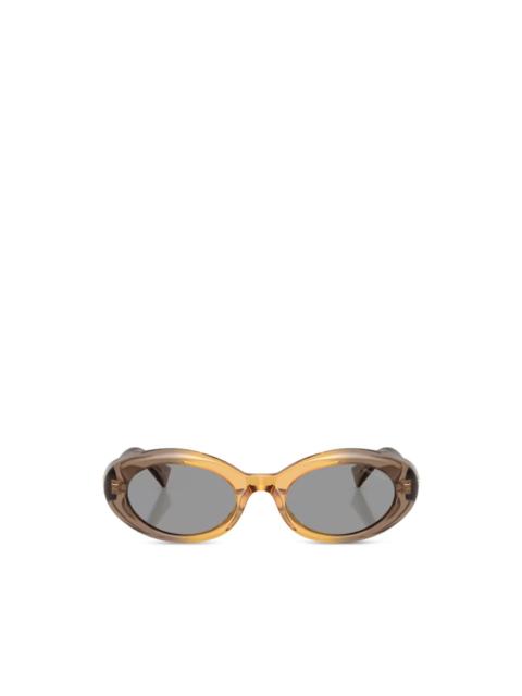 Miu Miu oval-frame sunglasses