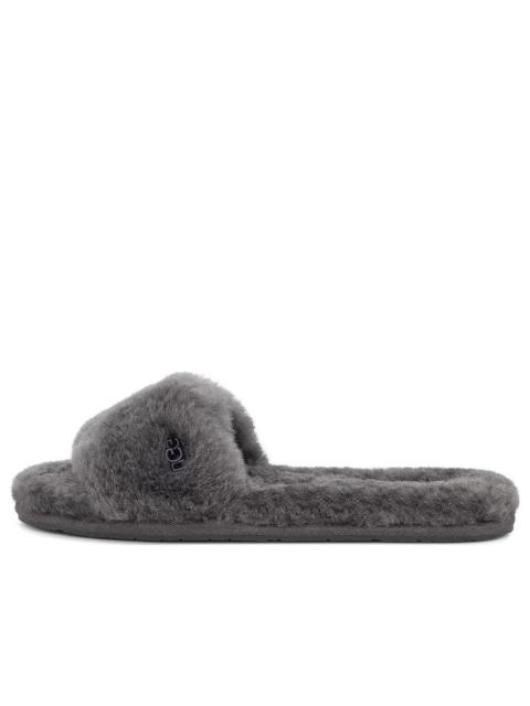 UGG (WMNS) UGG Fluff Slide II 'Charcoal' 1129670-CHRC