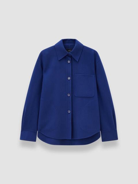 JOSEPH Jelia Light Double Face Wool Overshirt