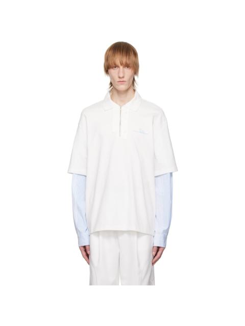 FENG CHEN WANG White Layered Polo
