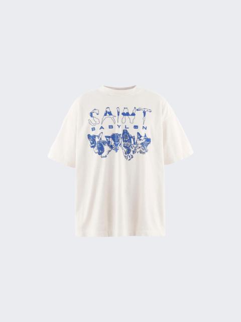 SAINT M×××××× X Babylon Saint Babylon T-shirt White