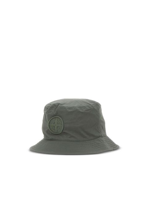Stone Island compass-logo bucket hat