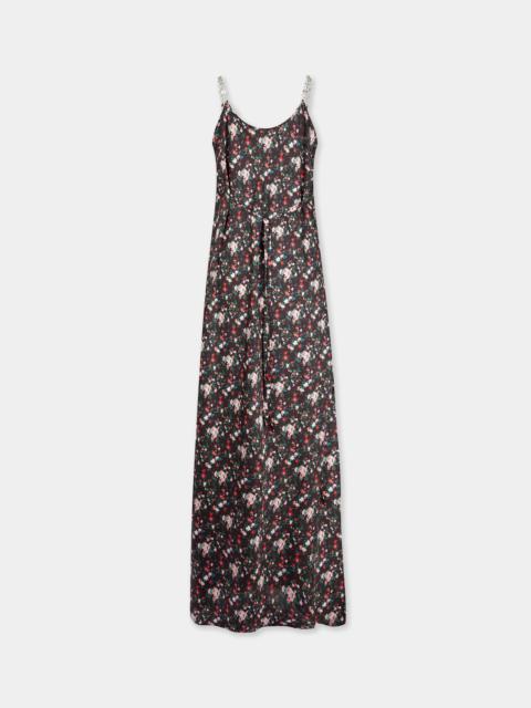 rabanne LONG FLORAL DRESS