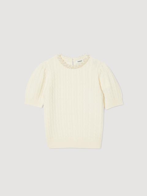 Sandro Cable knit jumper