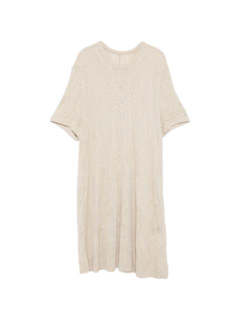 Julius jacquard-weave short-sleeve T-shirt