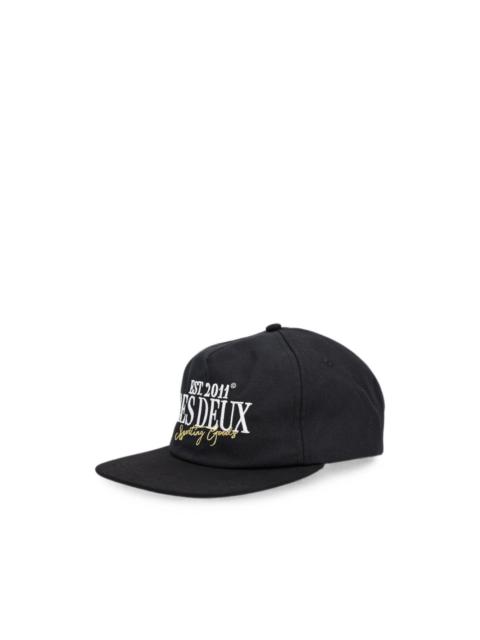 Les Deux embroidered baseball cap