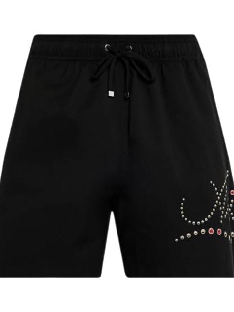 AMIRI Logo Studded Drawstring Shorts "Black" A97EE296