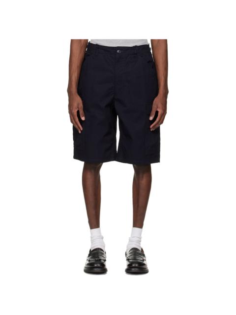 Nanamica Navy Ripstop Cargo Shorts