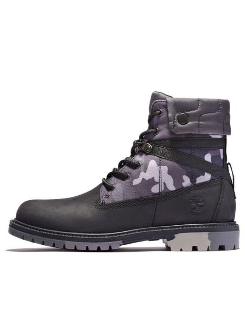 Timberland (WMNS) Timberland Heritage EK+ 6 Inch WaterProof Boot 'Black Full Grian' A2J3M015