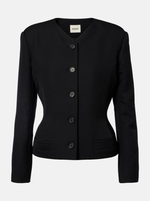 KHAITE Nara wool jacket