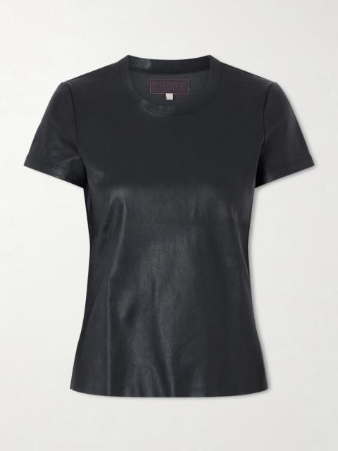 STOULS Leather T-shirt