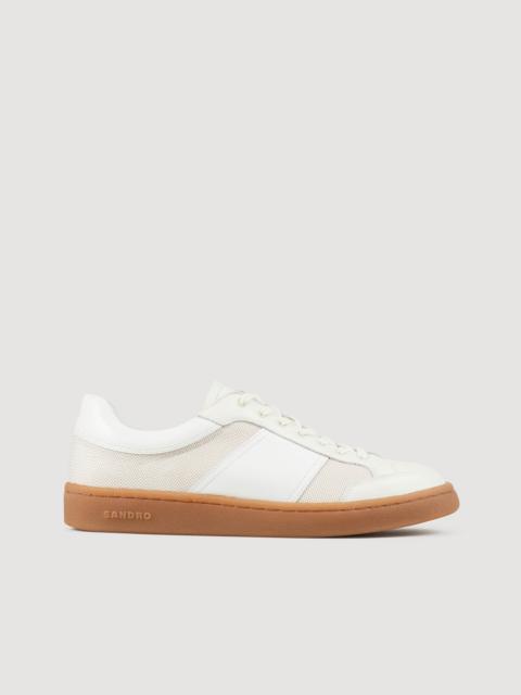 Sandro LEATHER TRAINERS