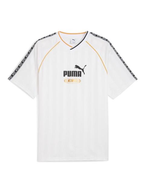 PUMA PUMA KING Relaxed Football Jersey 'PUMA White' 632563-02