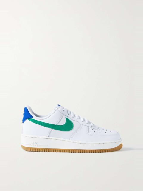 Air Force 1 '07 color-block leather sneakers