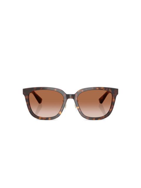 Burberry tortoiseshell square-frame sunglasses
