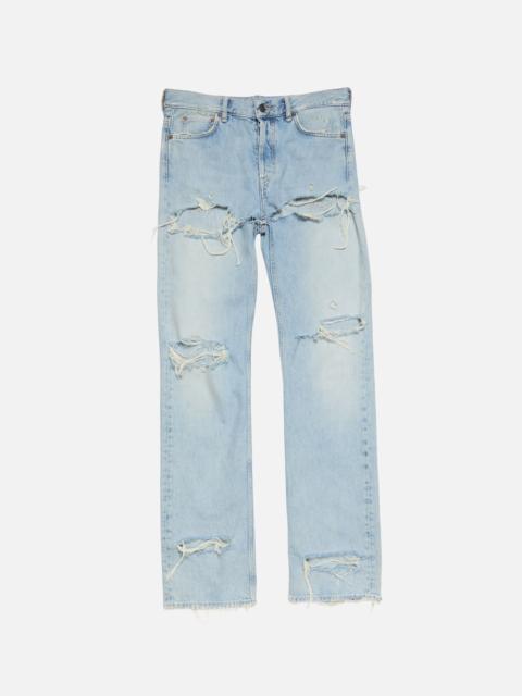 Acne Studios Regular fit distressed jeans - 2010F - Light blue