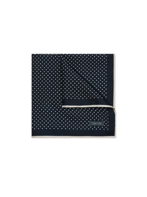 POLKA DOT POCKET SQUARE