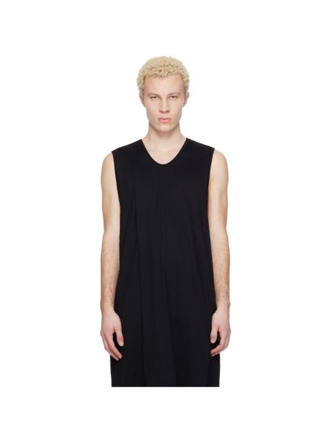 Julius Black Tuck Flare Vest T-shirt
