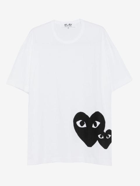 Comme des Garçons PLAY heart-logo T-shirt