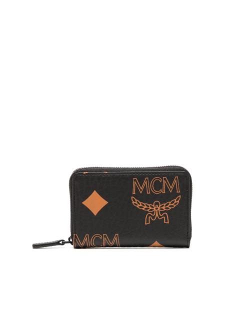 MCM Aren Maxi monogram wallet