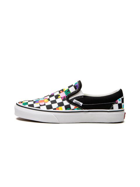 Classic Slip-On "Floral Checkerboard"
