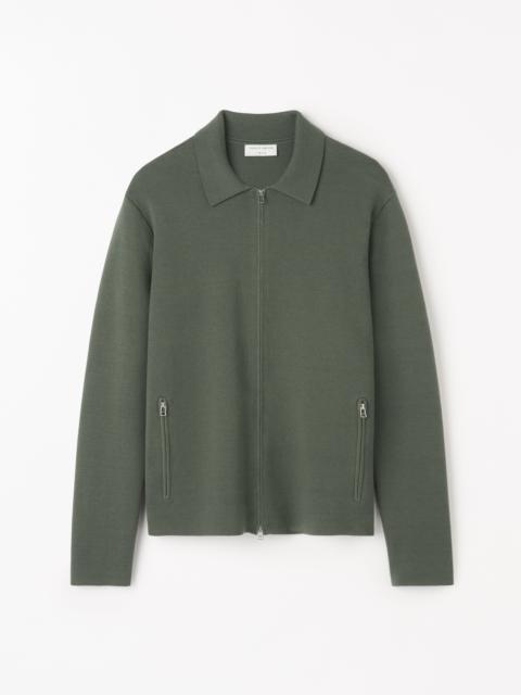 TIGER OF SWEDEN Celyn Wool Blend Zip-up Cardigan