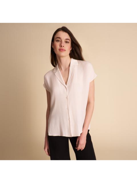 M.M.LaFleur Halia Camp Collar Shirt - Eco Drape