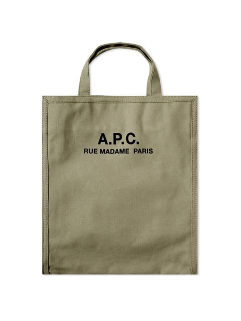 A.P.C. A.P.C. Recuperation Heavy Canvas Tote Bag