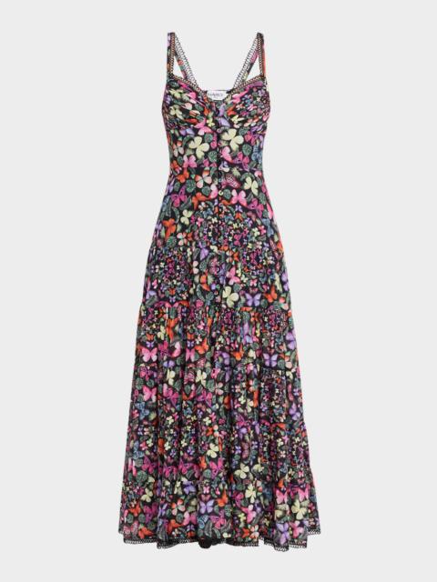 Charo Ruiz Melia Tiered Maxi Dress