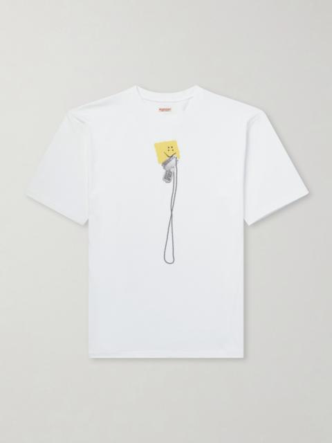 Kapital Peckish Printed Cotton-Jersey T-Shirt