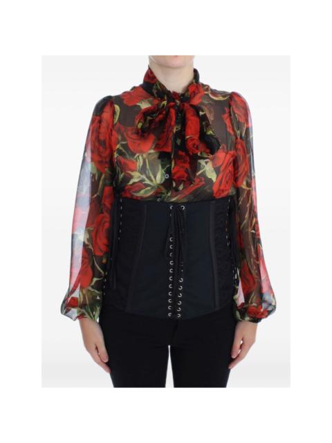 Dolce & Gabbana lace-up corset belt