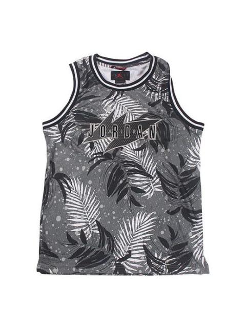 Jordan Air Jordan Wings Brown Printing Basketball Vest Gray CJ4315-084