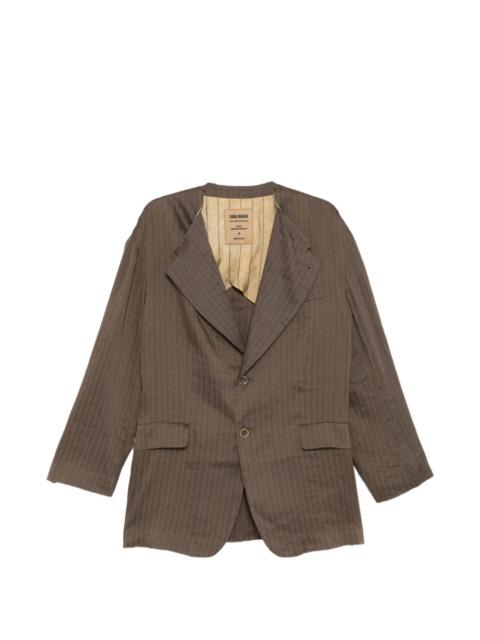 UMA WANG jui single-breasted blazer