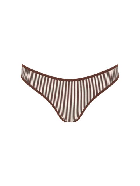 onia Milly Bikini Bottoms brown