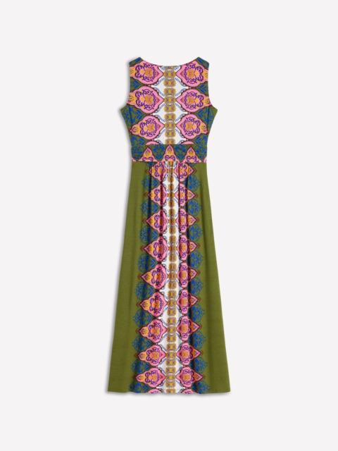 BODEN Antonia Jersey Maxi Dress-Multi, Ornamental Garden