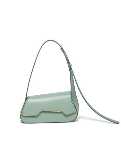 Teal leather ThePluto bag